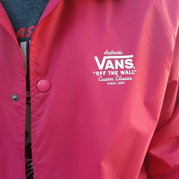 VANS OFF THE WALL Candy Pink Jacket /with a free mystery gift - Picture 2 of 11